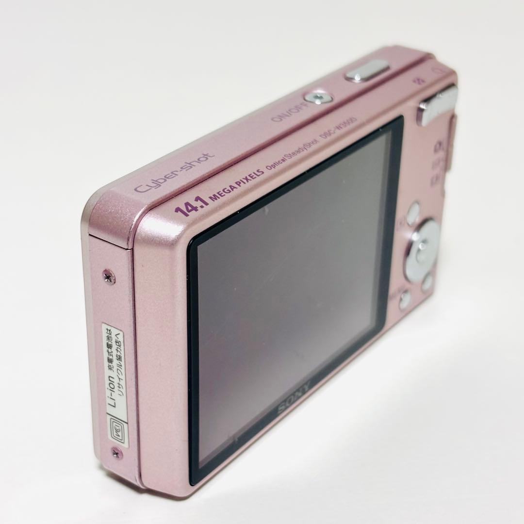 SONY デジカメ　Cyber-shot DSC-W350D ピンク　コンデジ