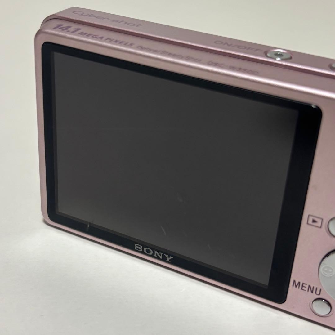 SONY デジカメ　Cyber-shot DSC-W350D ピンク　コンデジ