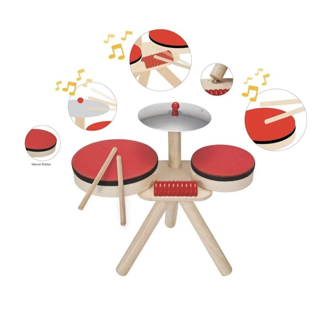 PLAN TOYS　ドラムセット　Musical Band6410