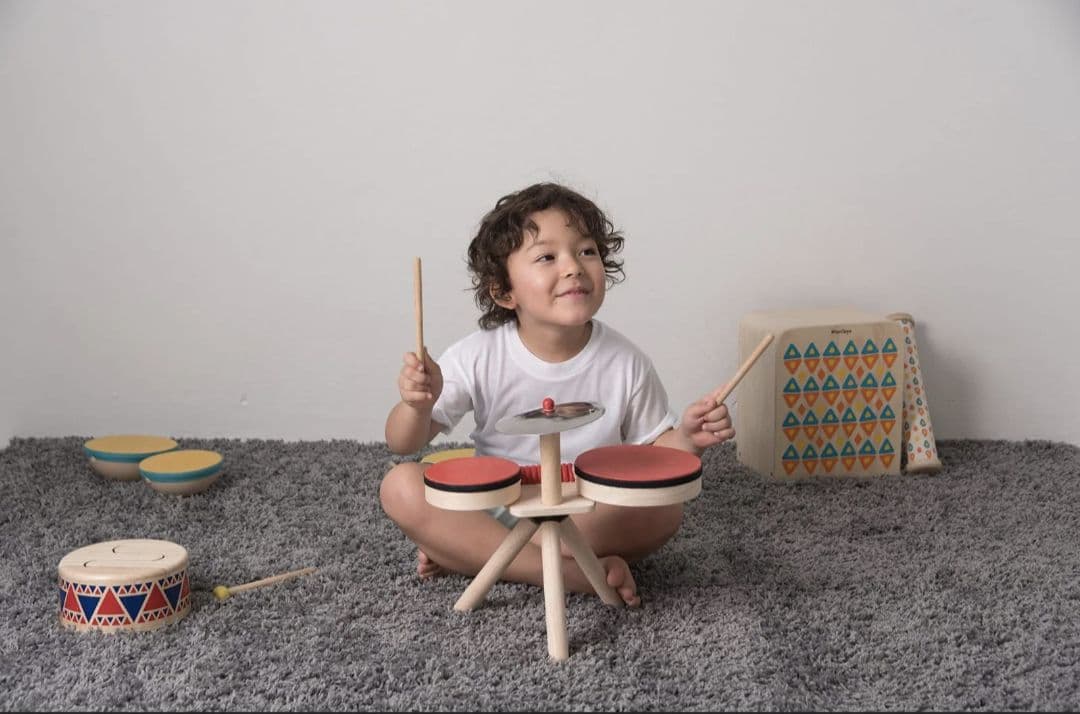 PLAN TOYS　ドラムセット　Musical Band6410