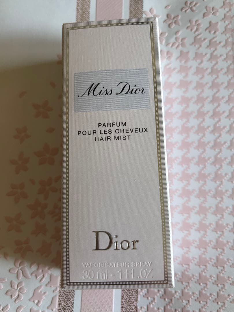 新品未開封 Dior ミスディオール ヘアオイル 30ml サンプル ショッパー