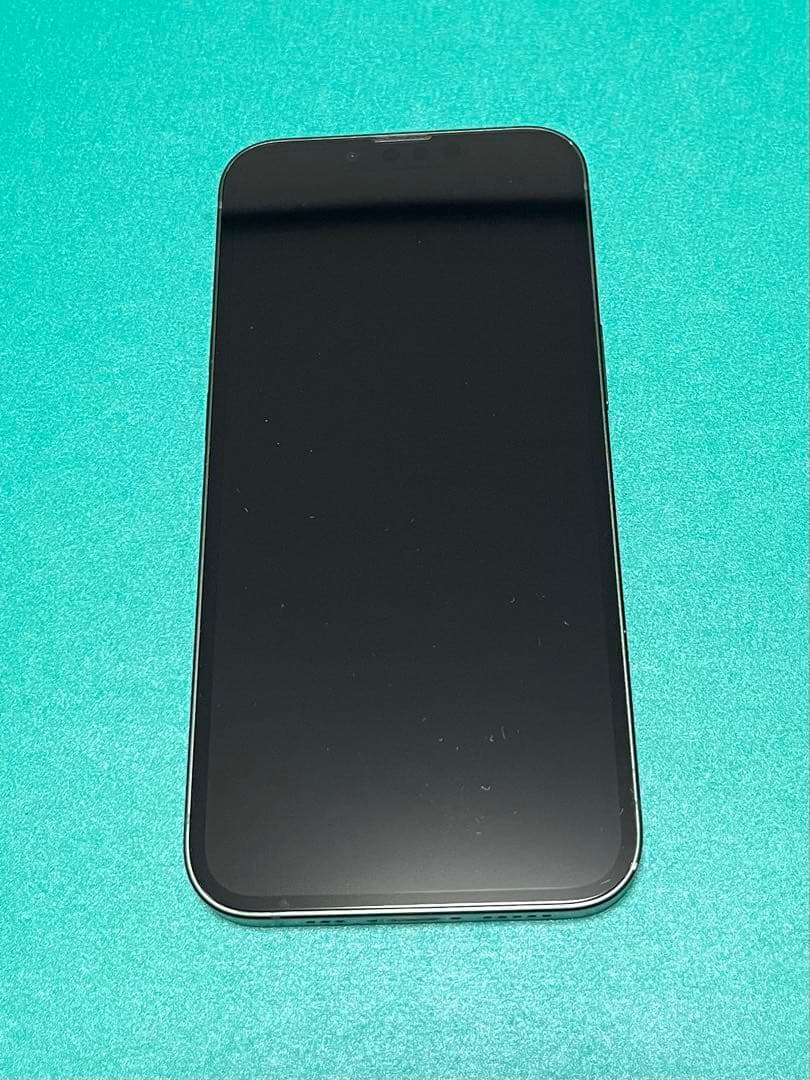【美品】iPhone 13 グリーン 128GB バッテリ100% 387