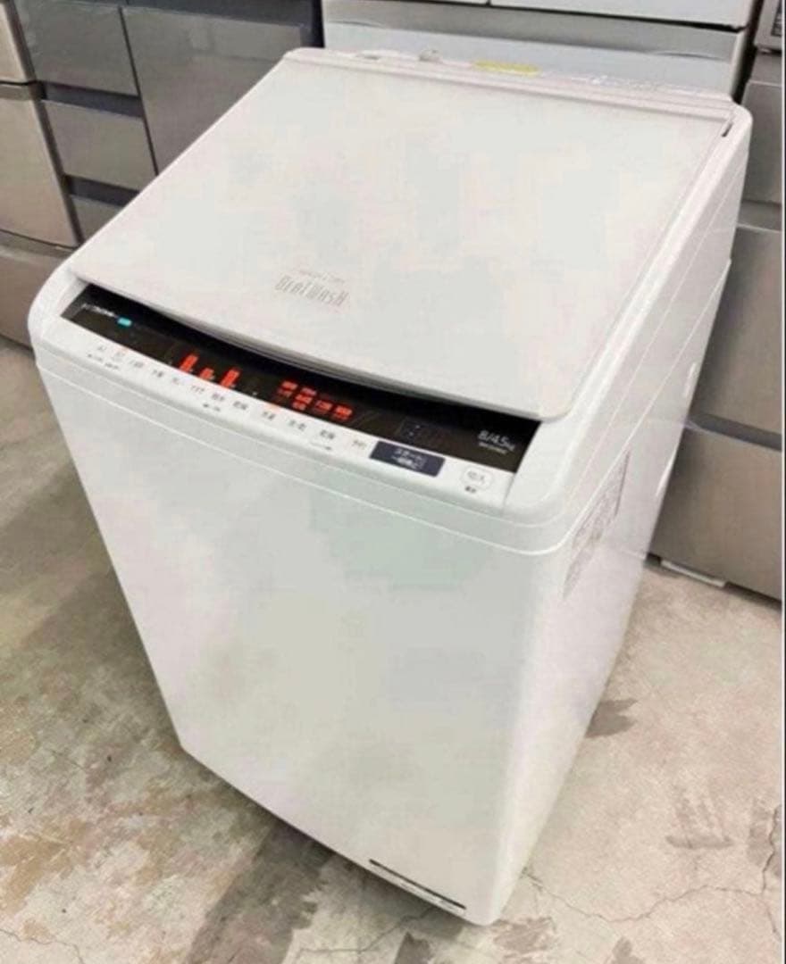 2019年式 8kg 4.5kg HITACHI 洗濯乾燥機 BW-DV80E