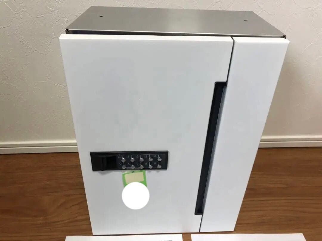 【美品】ナスタ(NASTA) ポスト KS-MB507S-PK-W ホワイト