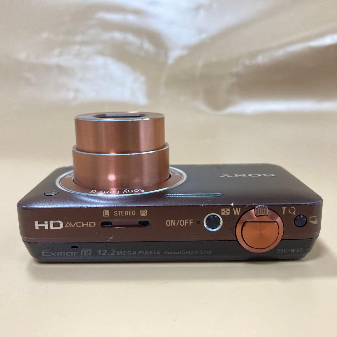 SDカード付き Sony Cyber-shot DSC-WX5 デジカメ