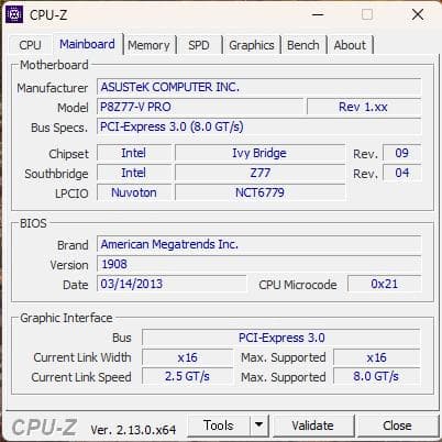 i7-3770K P8Z77-V PRO 16GBメモリセット