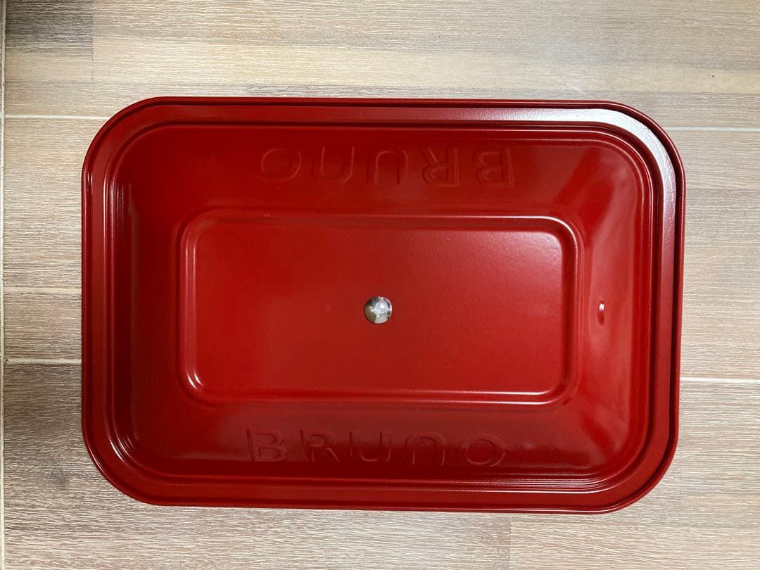 新品　BRUNO コンパクトホットプレート BOE021 レッド