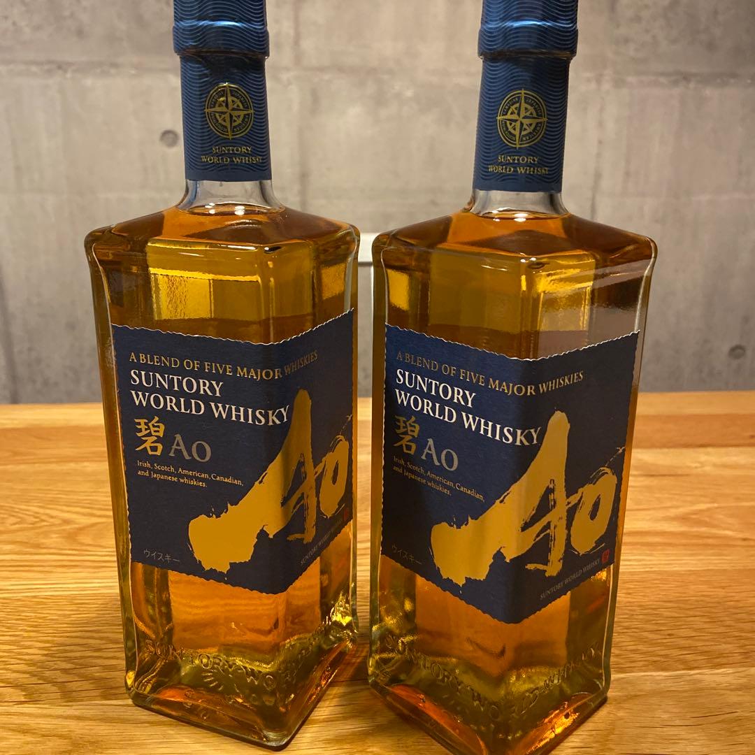 【新品】SUNTORY(サントリー)　ウィスキー アオ　AO 碧　2本セット