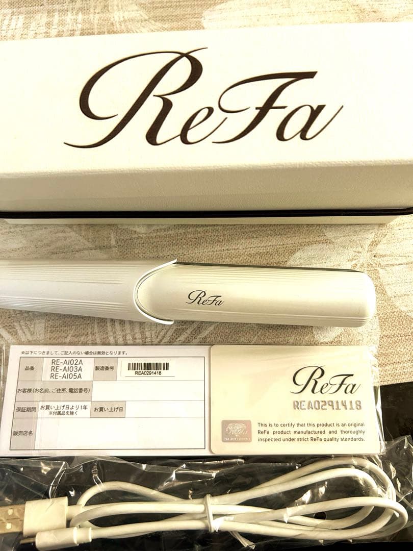 ReFa ストレートヘアアイロン RE-AO2Aコードレス