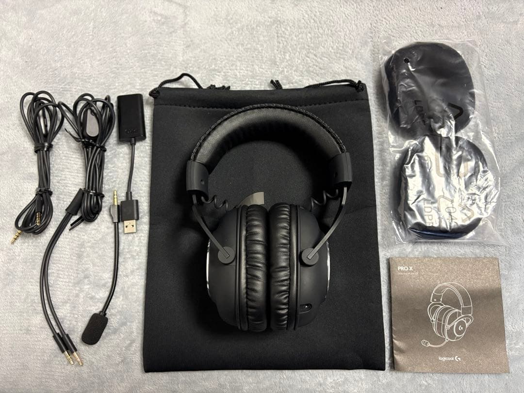 【完美品】logicool G PRO X 有線ゲーミングヘッドセット