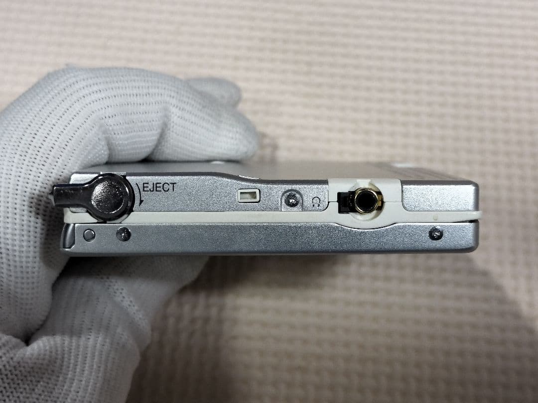 【ジャンク品】ポータブルMDプレーヤー SJ-MJ500 Panasonic 白