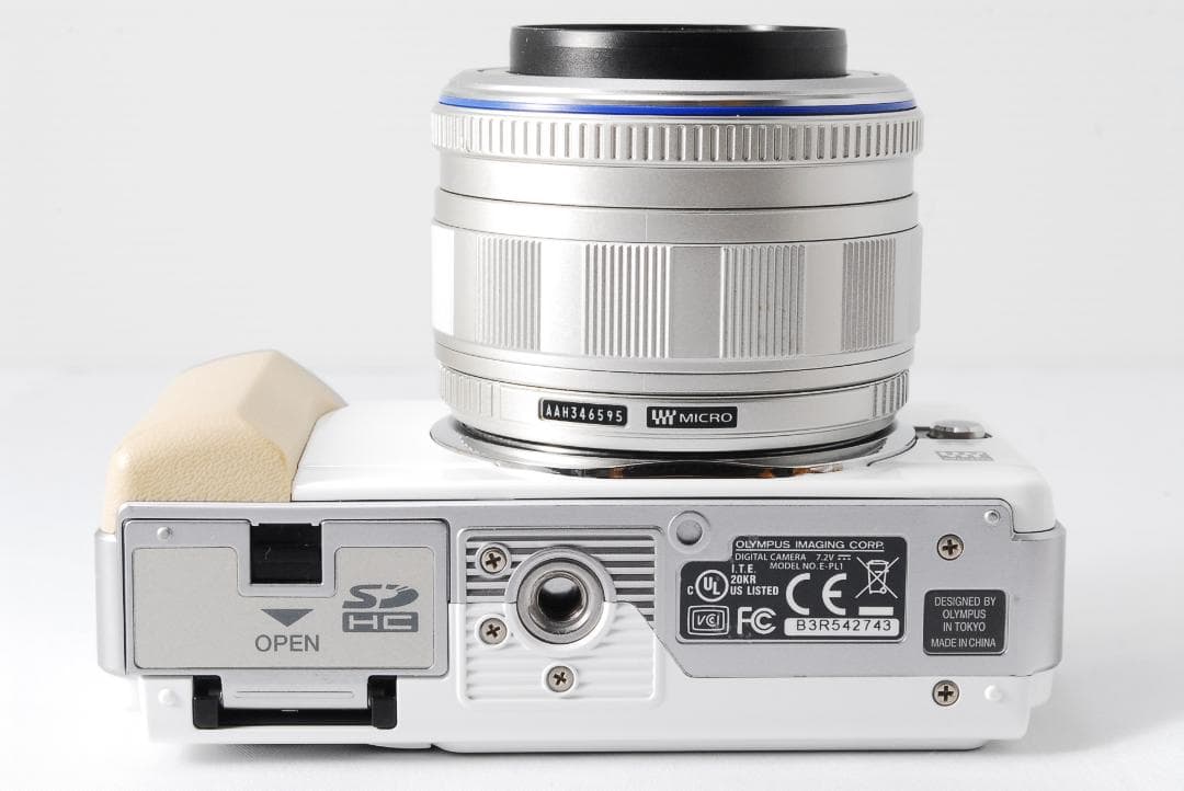美品✨オリンパス OLYMPUS E-PL1 ホワイト スマホ転送 初心者向け