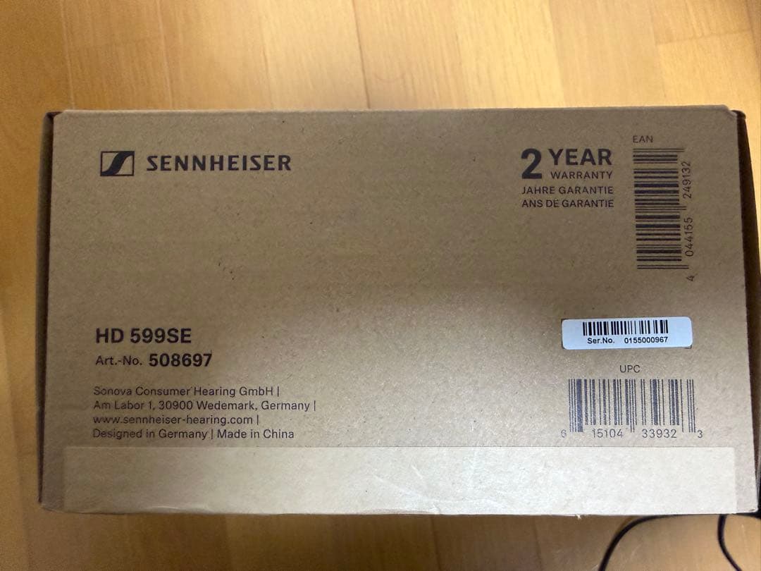 Sennheiser HD 599SE 有線ヘッドホン
