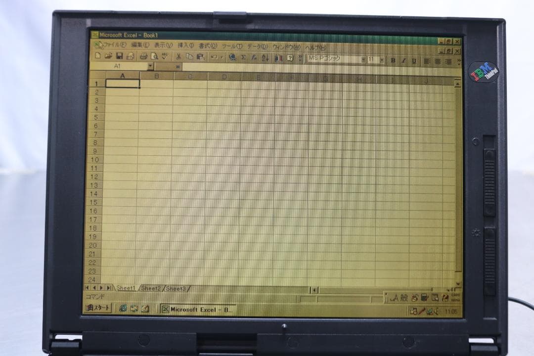 IBM ThinkPad 560X WIN98　稼働品