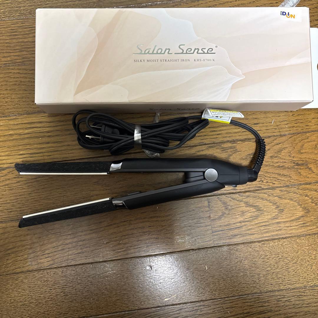 コイズミサロンセンスマイナスイオンストレートアイロン KHS-8780