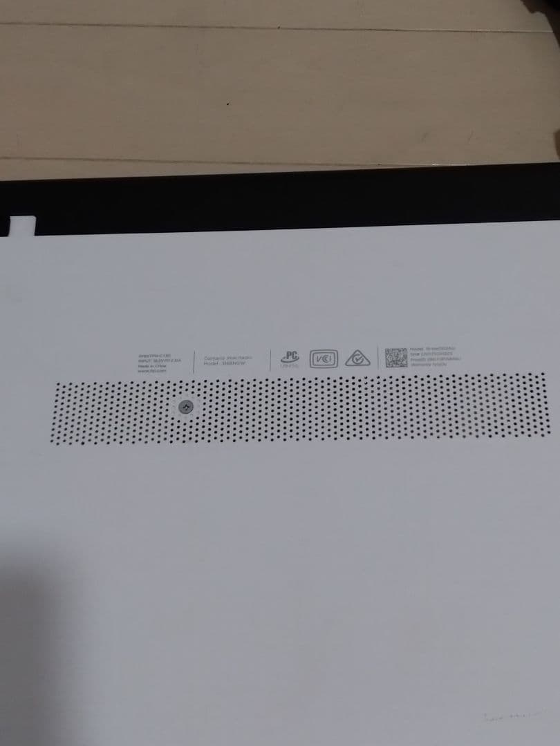 HP ノートPC ホワイト ACアダプター付き