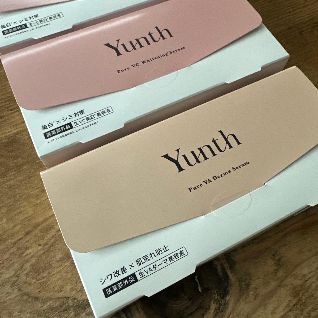 【新品未開封】Yunth 生VC2箱＋生VA1箱 3箱セット