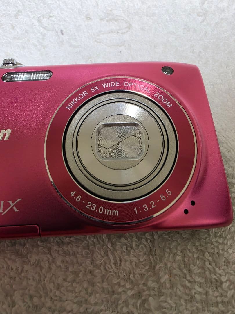 ★美品★　ニコン　クールピクス　s3100　中古　動作確認済　デジカメ　ピンク
