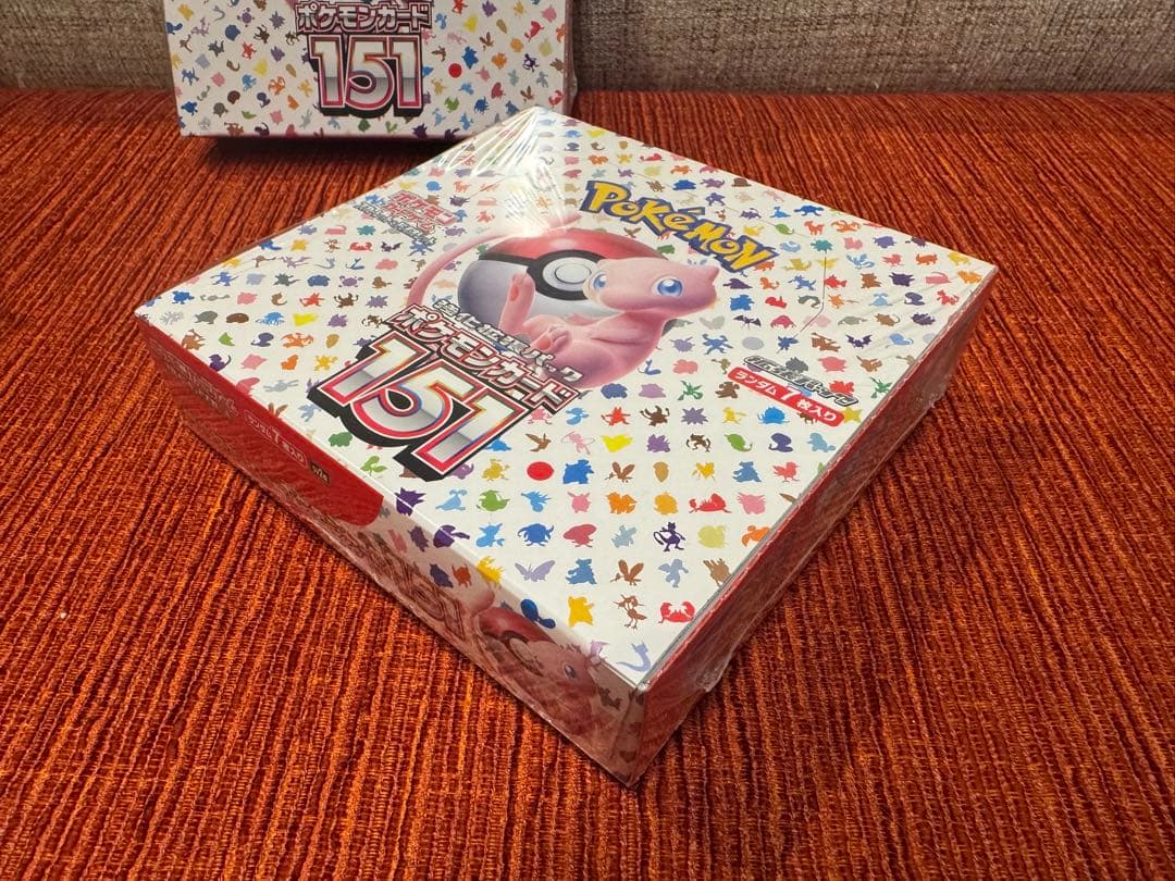 ポケモンカードゲーム シュリンク付き 3BOX 新品未開封 151