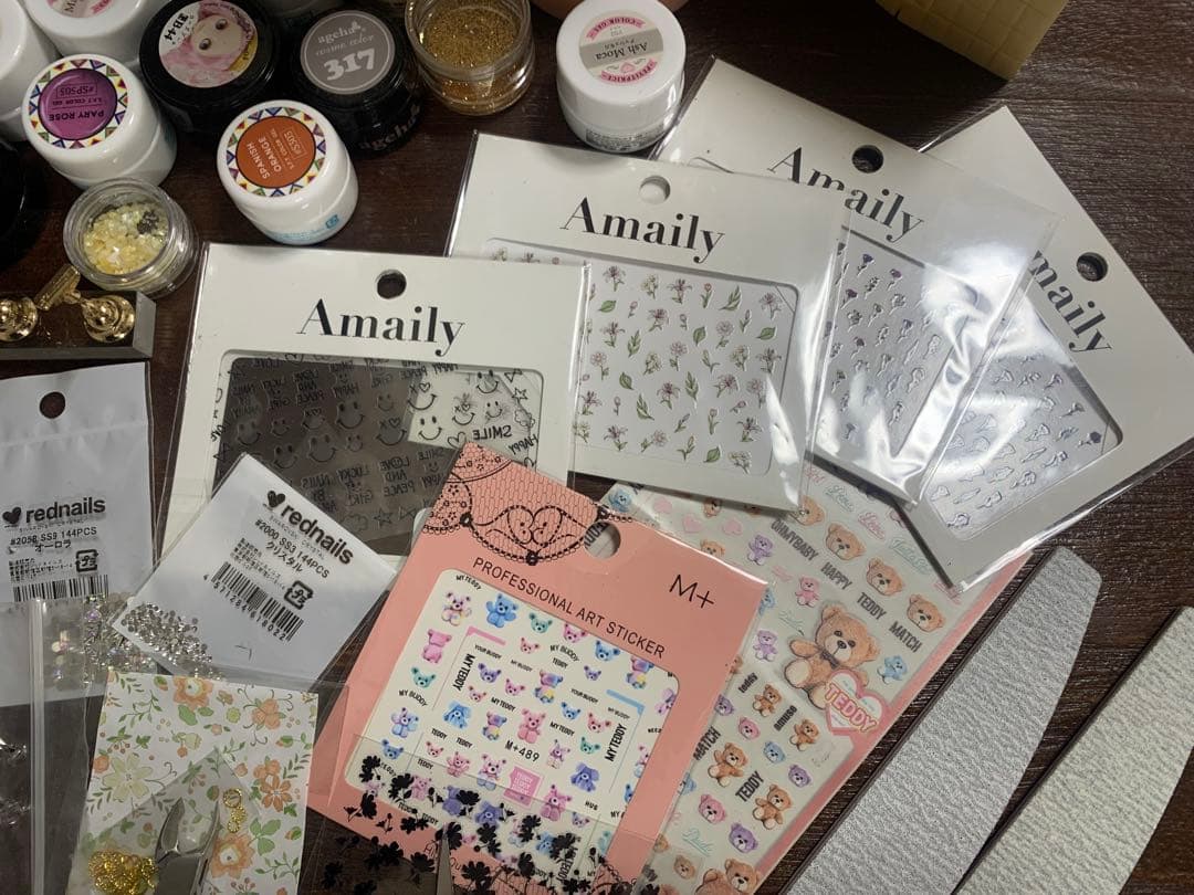 ジェルネイルまとめセット　ネイルアート