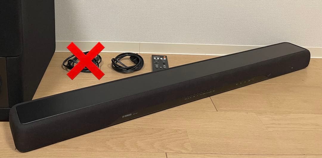 YAMAHA YAS-207 サウンドバー リモコン セット