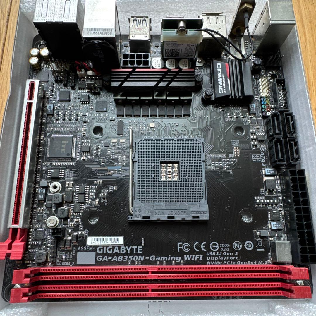 マザーボード GIGABYTE AB350N-GAMING WIFI