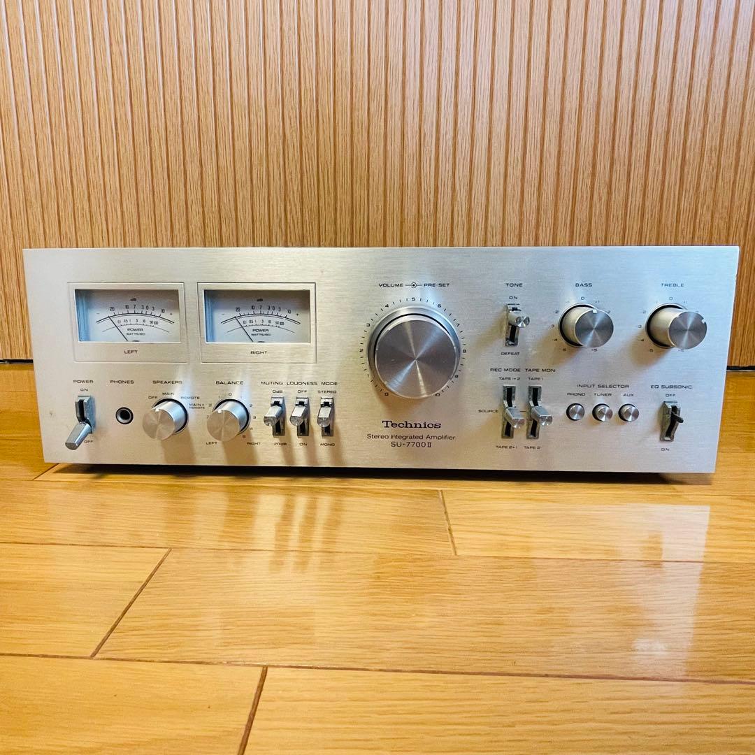 【希少】Technics SU-7700II プリメインアンプ ジャンク扱い