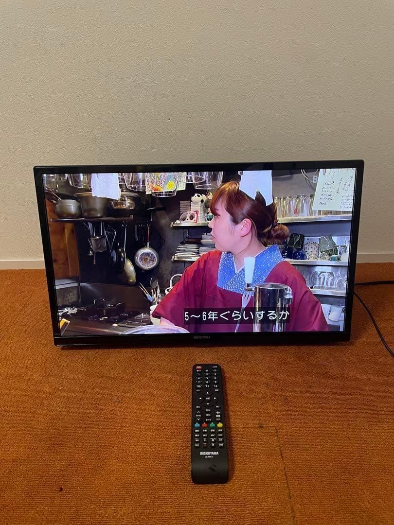 アイリスオーヤマ 液晶テレビ 24V型 2020年製 Wチューナー 付