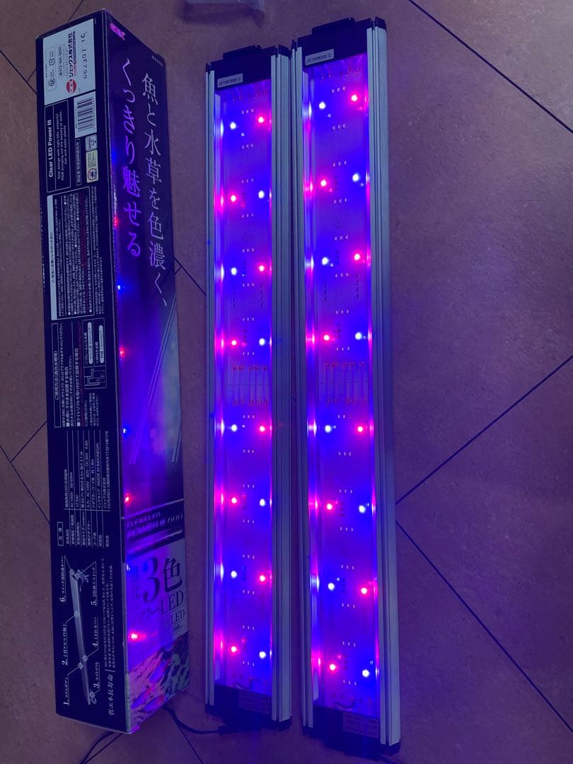 GEX クリアLEDパワー3 600 水槽用照明　60センチ水槽