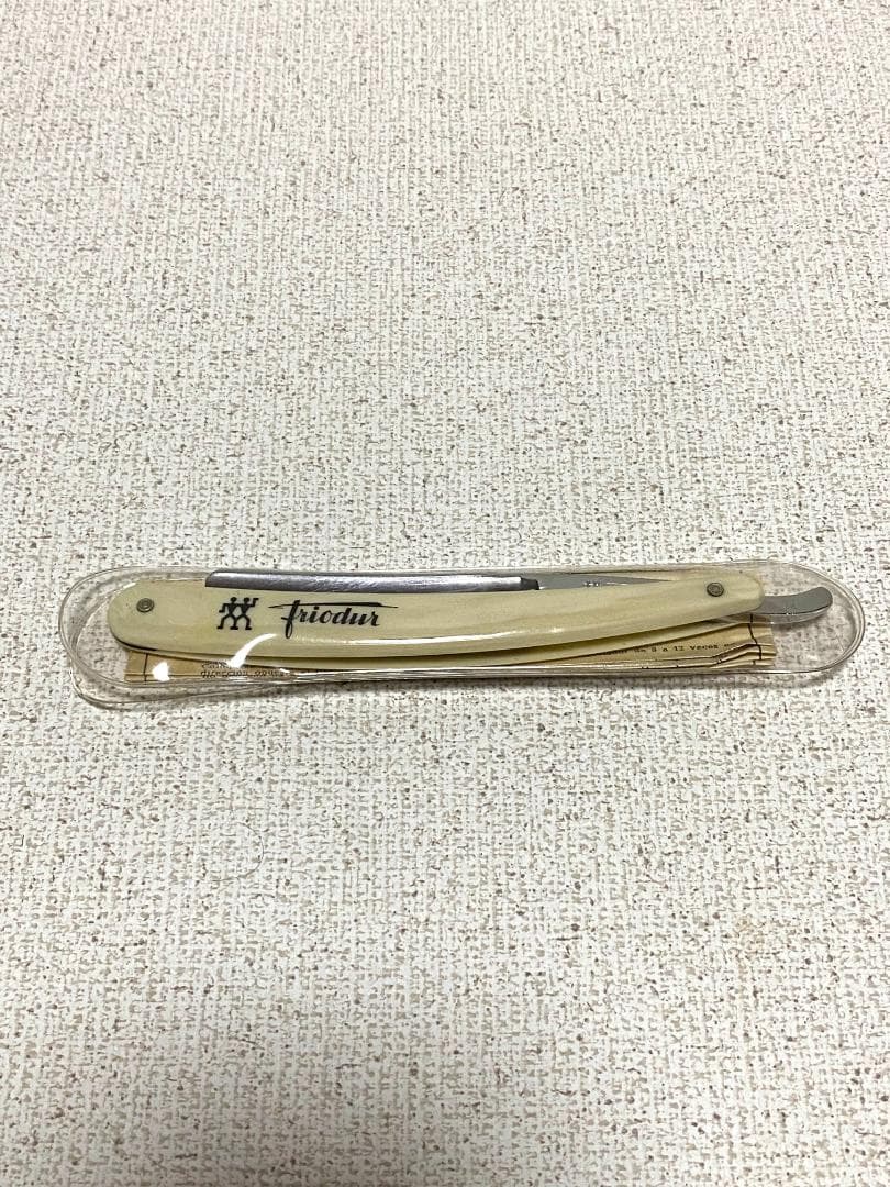 J.A.HENCKELS「Friodur」剃刀 ドイツ製 ケース付き