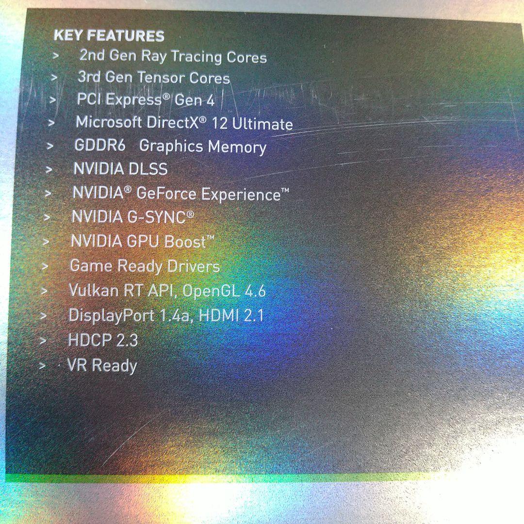 GeForce RTX 3070 グラフィックボード ホワイト