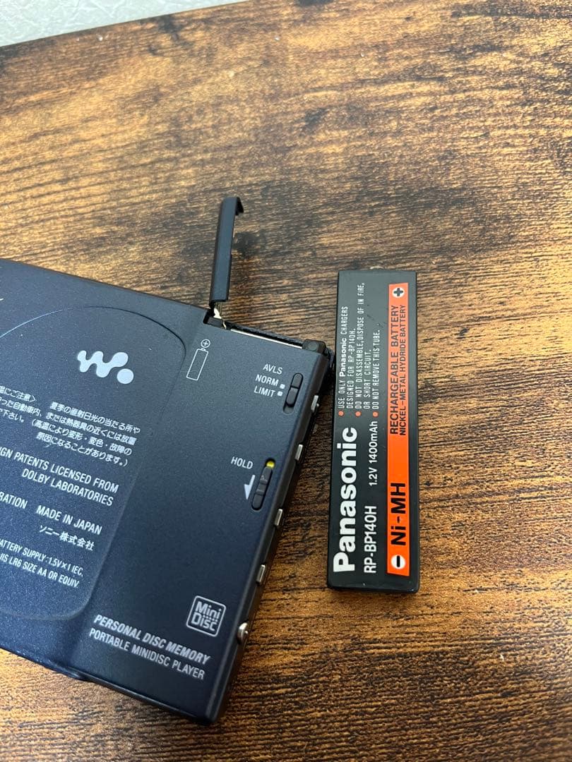 【動作未確認】SONY MD WALKMAN MZ-900 MDプレーヤー