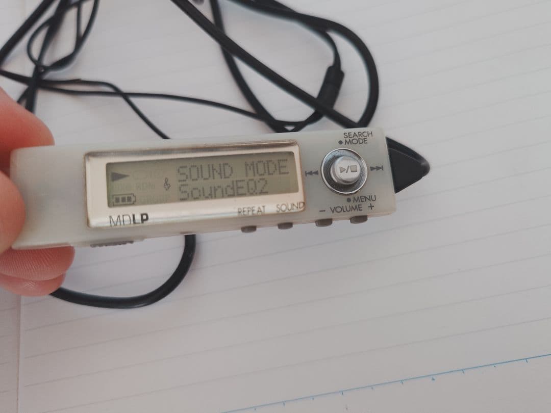 KENWOOD MDウォークマン MDプレーヤー DMC-Q35 動作確認済