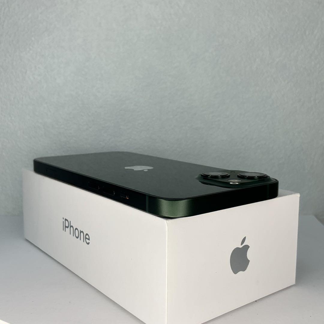 【美品】iPhone13 256GB 新品バッテリー100% SIMフリー