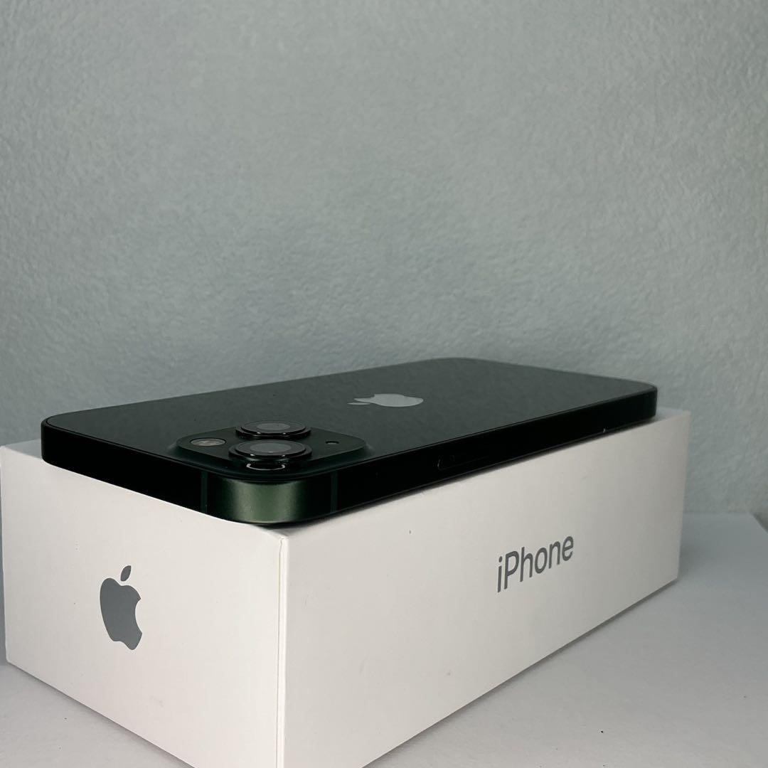 【美品】iPhone13 256GB 新品バッテリー100% SIMフリー