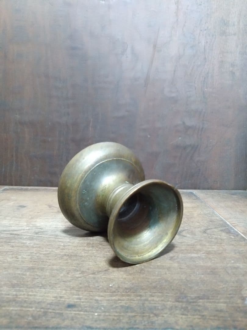 金銅御食器　仏飯器　仏具法具　仏教美術　花入　供物　古美術骨董古道具