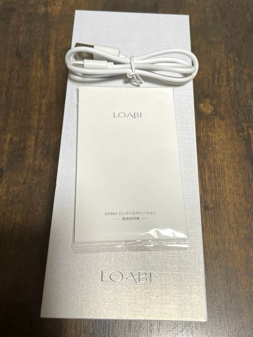 【新品未使用】LOABI ロアビ EMS美顔器　リフトアップ　むくみ　シワ