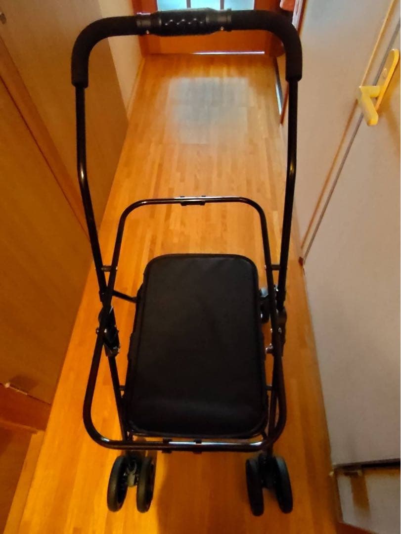 折りたたみ式ペットカート 黒