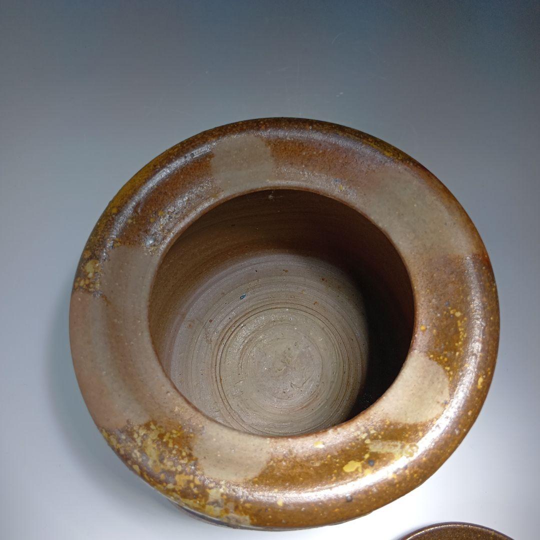 値下げ茶道具　備前焼　金重利陶苑(陶弘)共箱　 備前