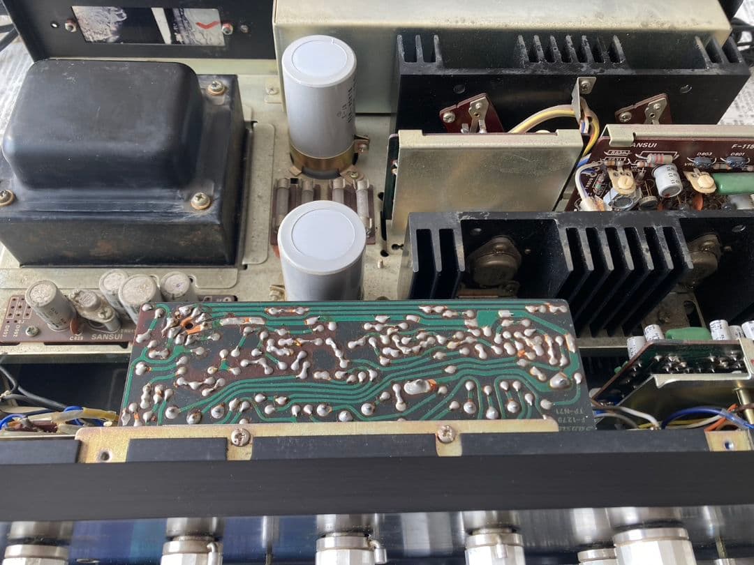 ★動作品!　SANSUI プリメインアンプ AU-666