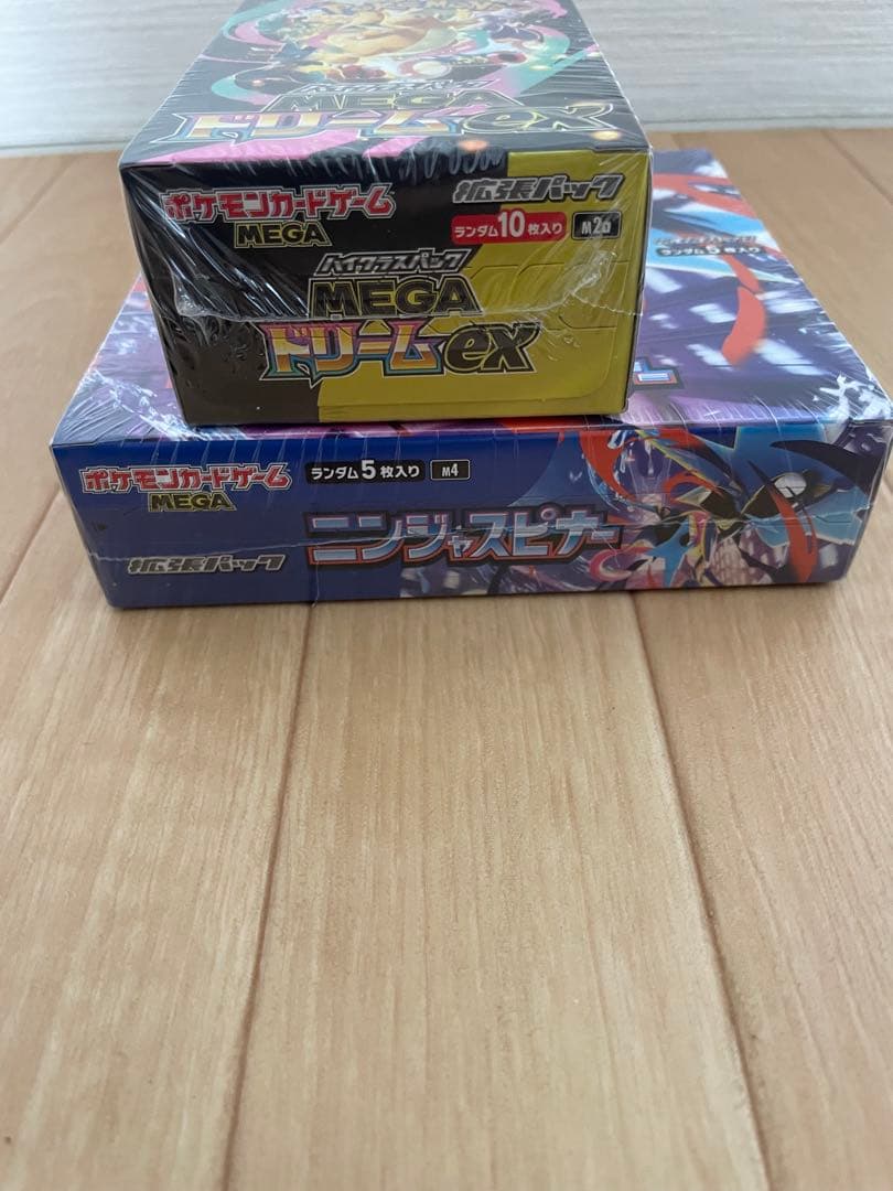 ポケモンカードメガドリームex ニンジャスピナー シュリンク付き