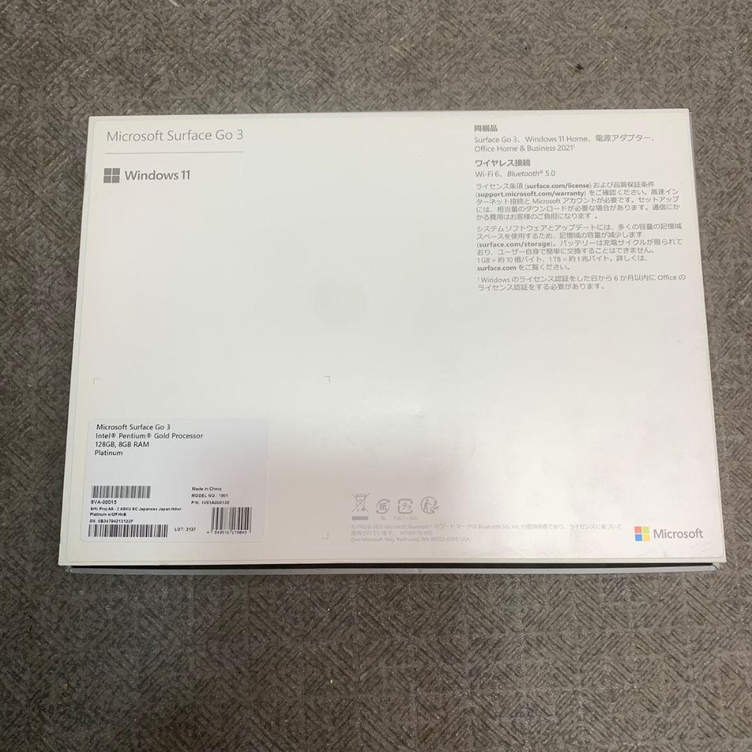 L047 Microsoft Surface Go 3 2021年モデル