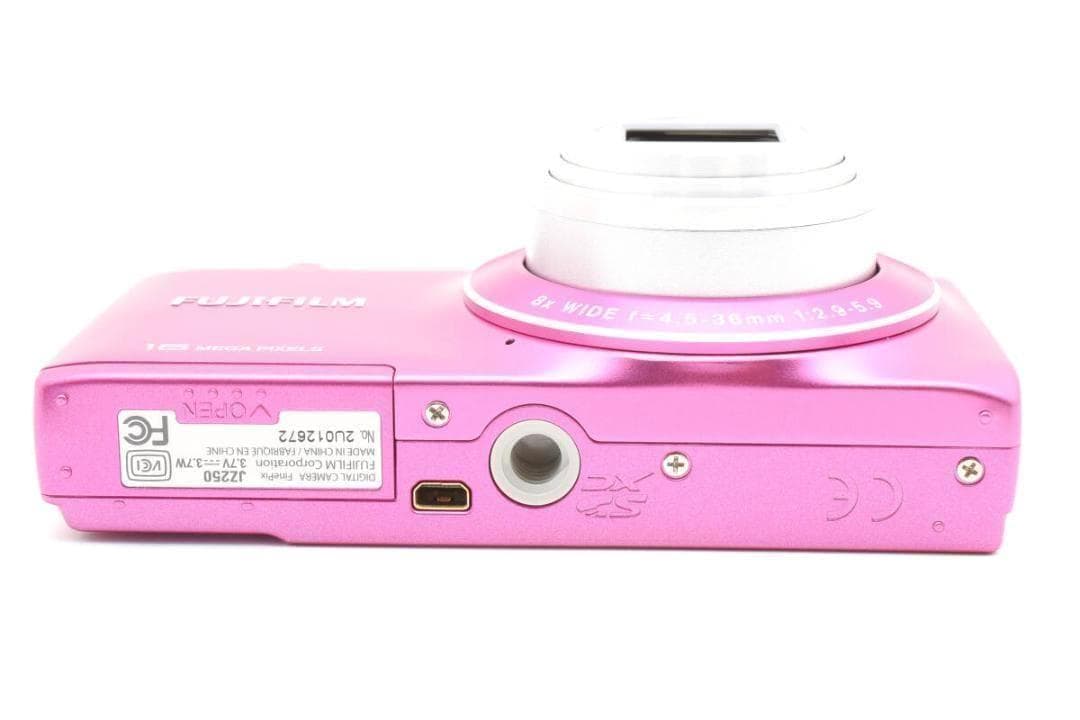 極美品　FUJIFILM FinePix JZ250 ピンク ＃A434
