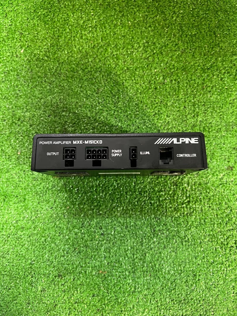 アルパイン SWE-1500 サブウーファー/アンプ MXE-M151CKD