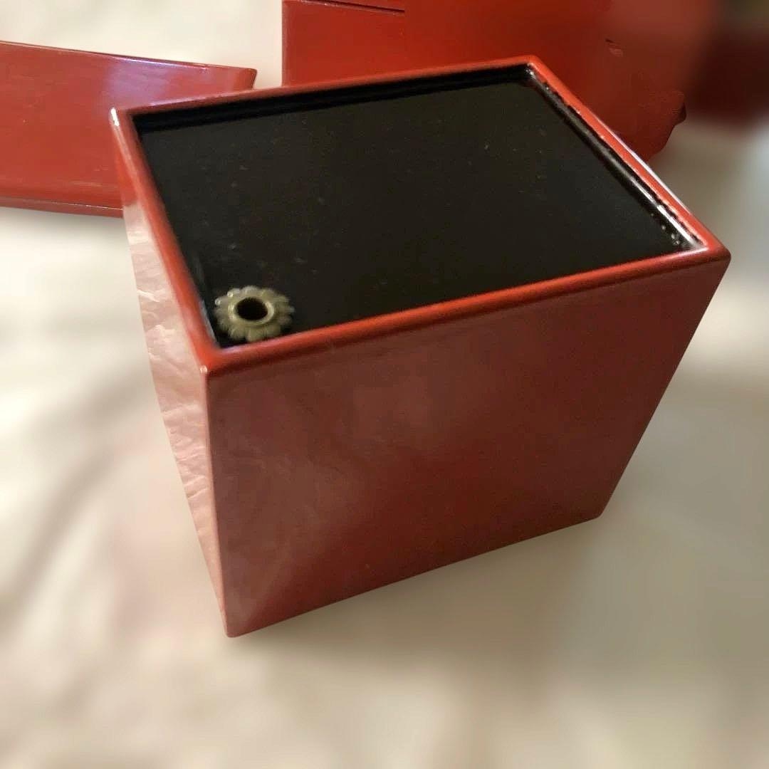 骨董 手提げ 弁当箱 重箱 野点 漆器重箱セット 木箱入り