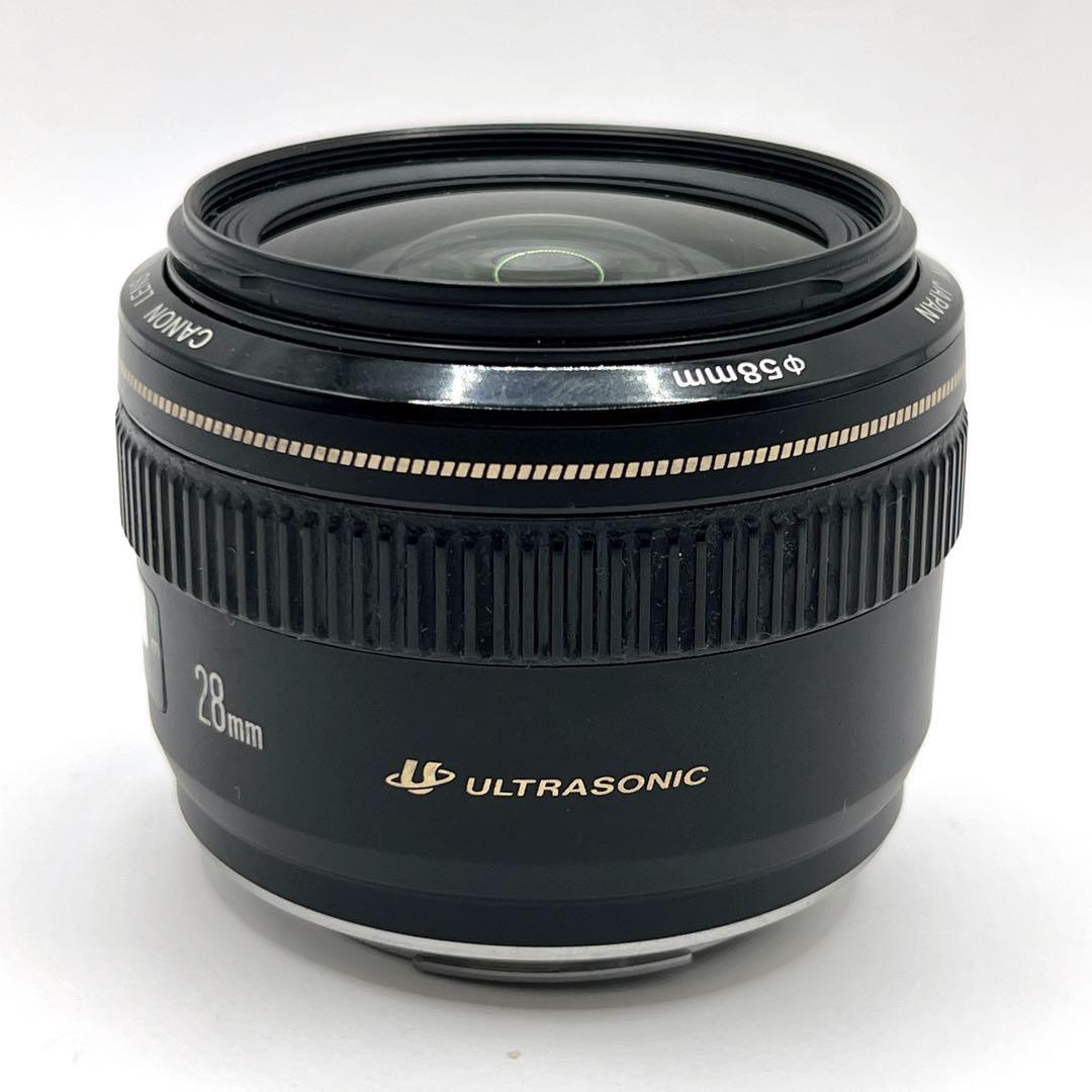 【美品】 Canon EF 28mm f/1.8 USM レンズ