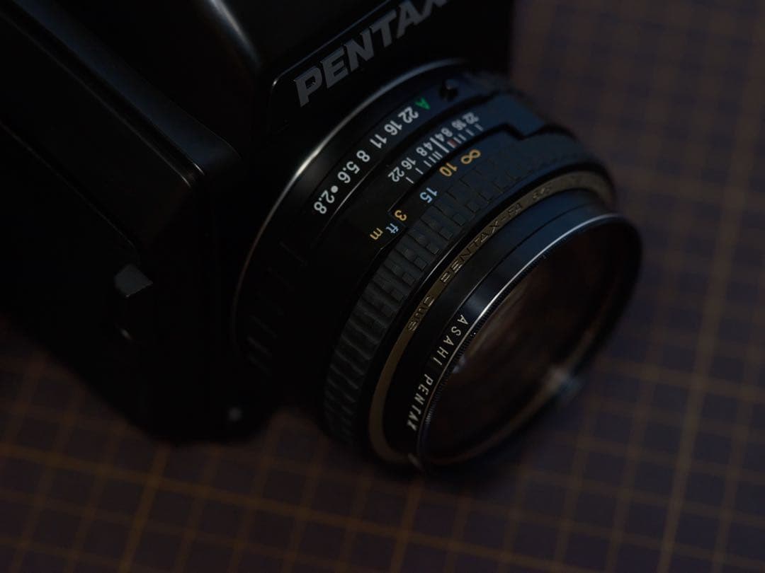 フィルムカメラ PENTAX 645N SMC PENTAX-FA 645 75mm F2.8