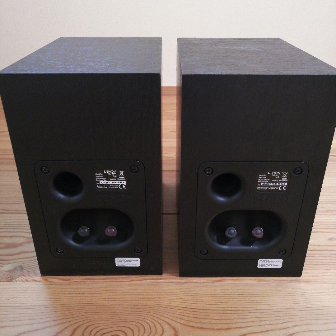 デノン DENON スピーカー Mシリーズ ブラック ペア SC-M41