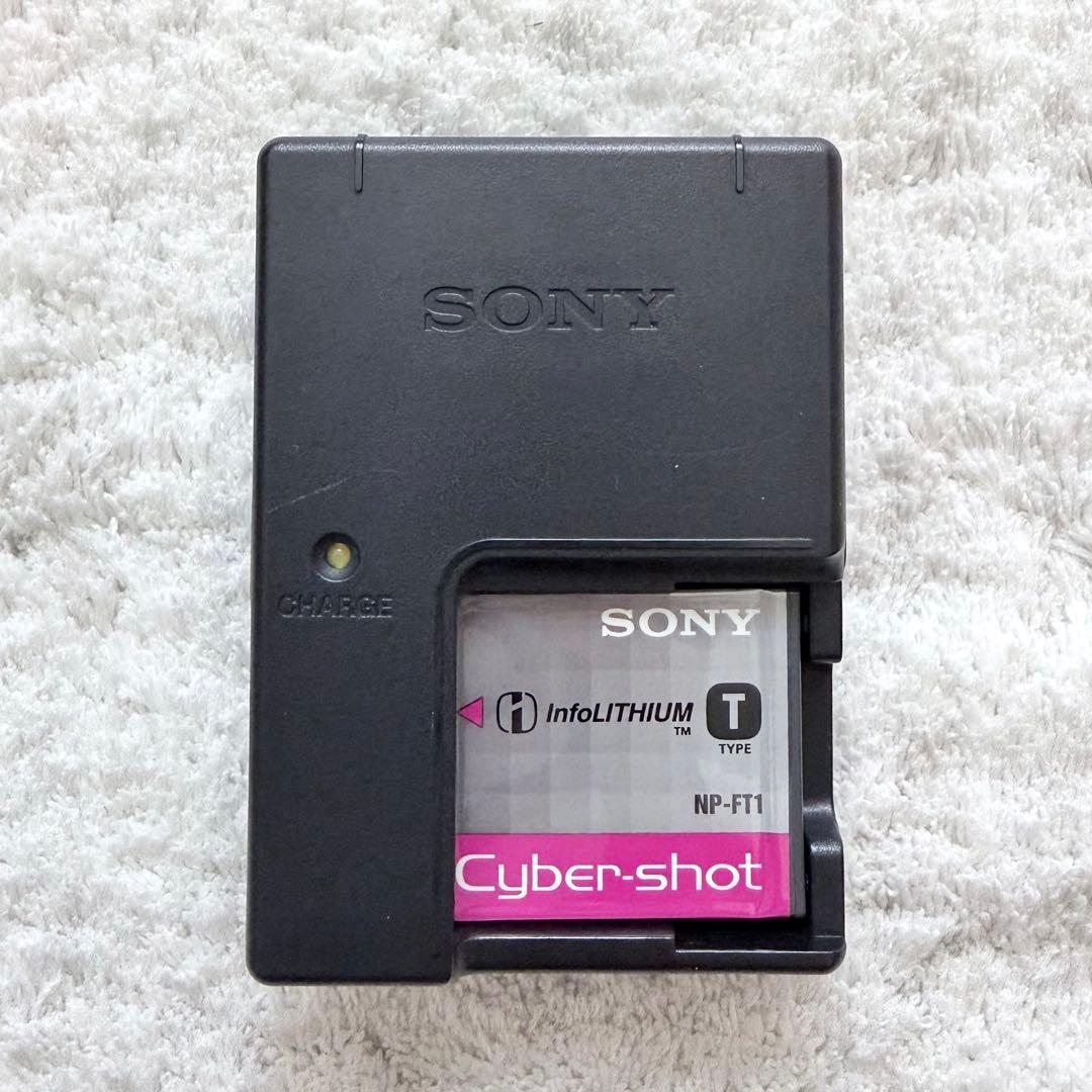 美品【動作品】SONY ソニー Cyber-shot DSC-T10 ホワイト