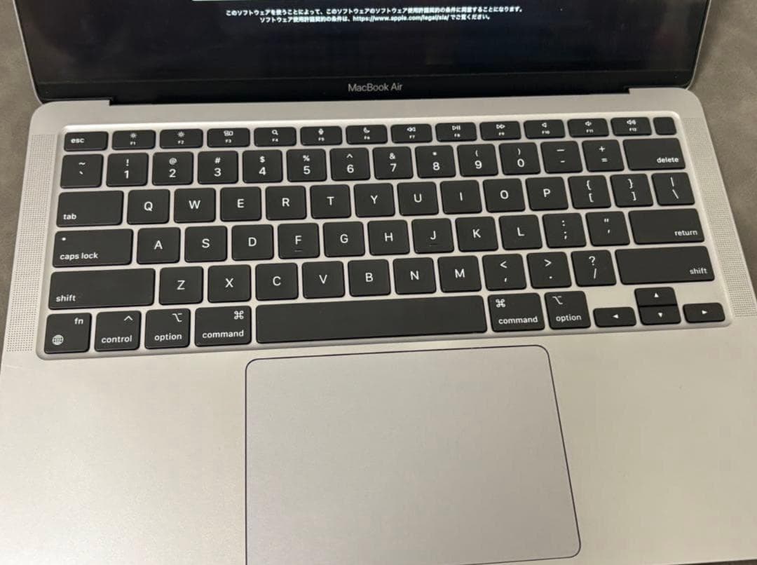 Macbook Air M1 英語配列 USキーボード
